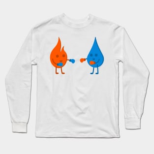 Fire and Water. Long Sleeve T-Shirt